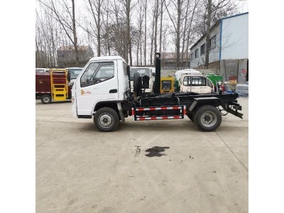 大型环卫企业生产垃圾车 勾臂垃圾车 垃圾清运车图1