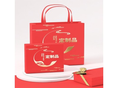 红枣干果手提包装礼品盒 特产手提式礼盒 定制印刷logo图1