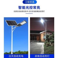 光控感应太阳能路灯 6米 分体式 农村户外照明灯具