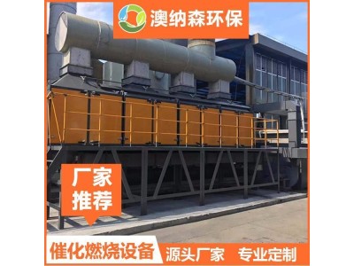 澳纳森 橡胶塑胶行业废气处理 湖北环保催化燃烧设备装置图1
