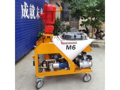 全自动石膏喷涂机 M6石膏喷涂机抹墙机图1