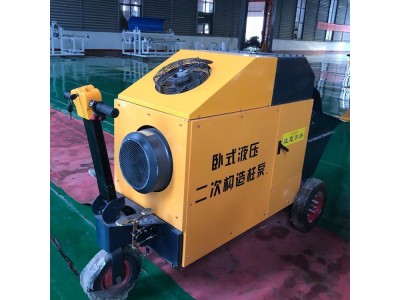 小型建筑用混凝土输送泵 工地二次构造柱泵图1