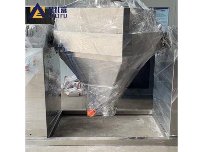 养殖饲料搅拌机 玉米草粉猪饲料方锥混合机图1