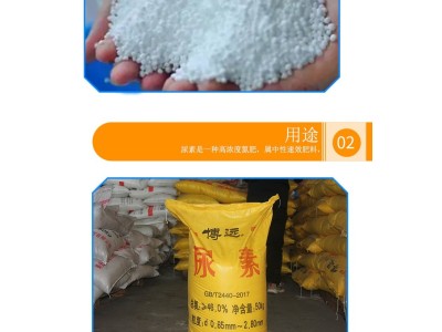 晶体尿素 花卉大棚蔬菜玉米小麦用肥料 全水溶有机化肥图2