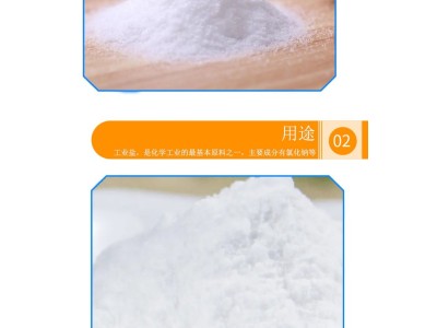 工业级精制工业盐 日晒海盐氯化钠 养殖腌制用细小颗粒精制盐图2