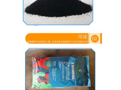 黄腐酸钾粉 叶面肥生根壮苗保花保果复合肥水溶肥图2