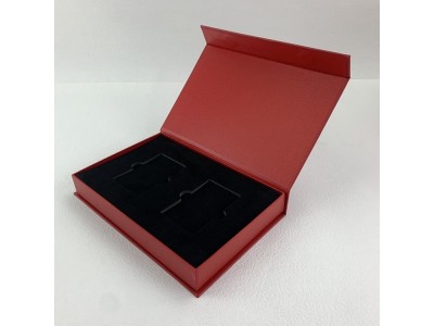 礼品包装纸盒 产品茶叶纸质盒精装硬壳翻盖盒定制LOGO图1