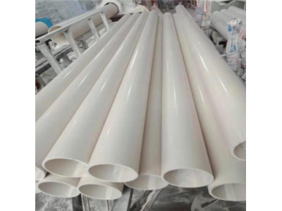 红叶pvc排水管白色灰色不抽芯PVC雨水排污管图1
