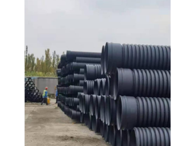 HDPE双壁波纹管厂家 地下排水管厂 联塑 双壁波纹管图1