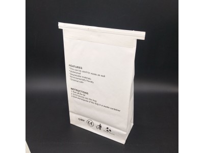 方底/尖底防水淋膜航空清洁袋，动车垃圾袋图1