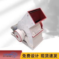 建筑垃圾废弃混凝土块打沙机 PC300*400小型锤式破碎机