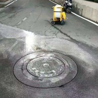 汽油柴油混凝土水泥路面井盖切圆机 市政手推汽油井盖切割机