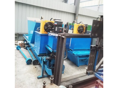 边沟成型机 有弯度水渠滑模机U型槽图1