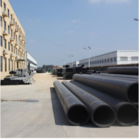 PE给水管现货聚乙烯pe打孔渗水管市政工程自