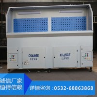 油漆打磨去毛刺除尘设备 粉尘吸尘柜 脉冲清灰除尘工作台