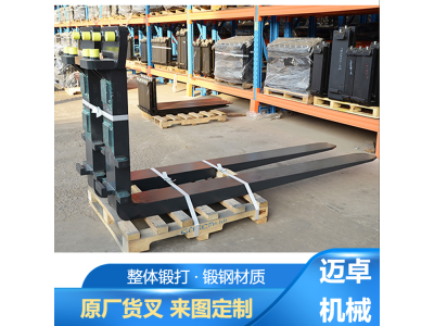 仓储用货叉 叉砖货叉 叉砖拖叉 锻打齿叉子图1