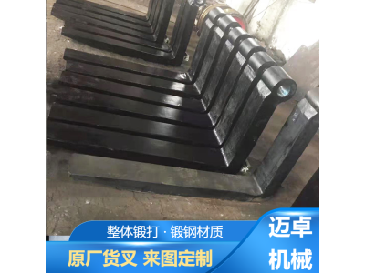 50装载机 货叉大理石材托叉 叉齿厚度11毫米锻打件图1