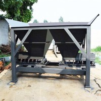 全自动砂石装袋机 图片双料斗沙土装袋机 380V