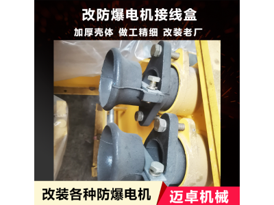 防爆电机接线盒 中心距105*105mm 防水电机接线盒图1