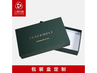 上海三煜印刷 厂家定做 全新艺术纸天地盖盒定制图1