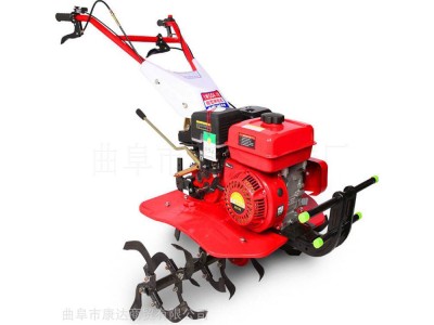 开沟除草旋耕机 家用小型微耕机 果园四驱大马力旋耕机图1