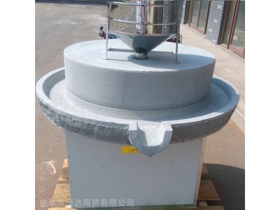 传统花岗岩玉米面粉石磨机 电动绿豆面石磨机图1