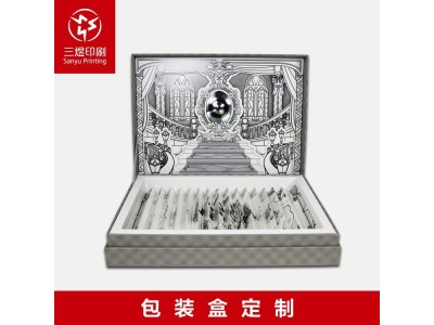 上海三煜印刷 热销个性异型礼品盒 天地盖定制 创意礼盒图1