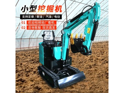 工程小型挖掘机 工作平稳 四柱驾驶棚 工作效率高图1