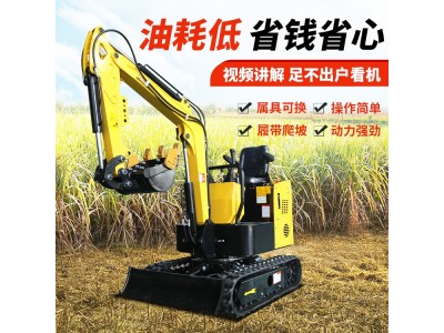 2吨小型挖掘机 微型勾机 室内拆除小挖机 操作灵活图1