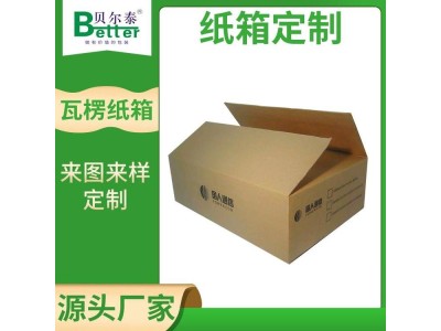 贝尔泰 折叠瓦楞纸箱 物流运输专用 免费设计方案图1