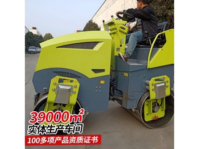 高配置手扶式单钢轮压路机 采用平面齿轮调节机构图1