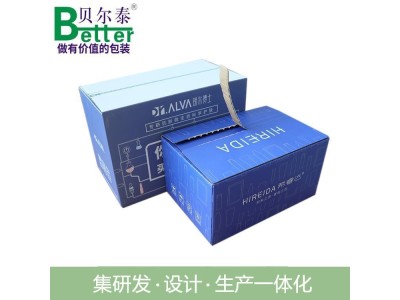 贝尔泰 胶印拉链纸箱 拉链纸箱公司 免胶带易撕拉图1