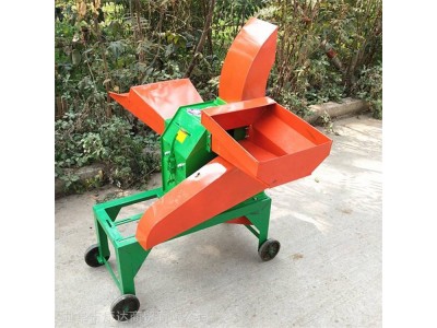 多功能铡草机 小型家用干湿秸秆粉碎机 干湿两用家用铡草机图1
