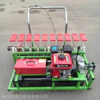 手推式汽油自走式谷子精播机 高粱播种机供应蔬菜播种机