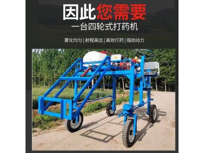 座驾式液压升降喷药机 水冷柴油大马力打药机图1