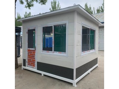 定做景区景观岗亭 售卖亭 高速临时收费站 学校厂区门卫保安室图1