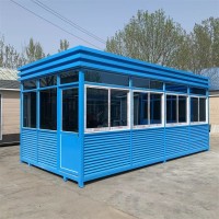 移动售货亭商业街小吃贩卖亭 公园景区售票亭户外售卖岗亭成品