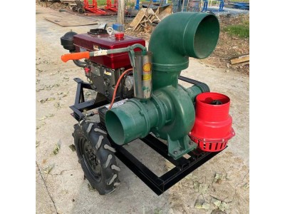 蜗壳式防汛抽水泵 拖拉机后输出离心泵高压3寸双叶轮喷灌泵图1