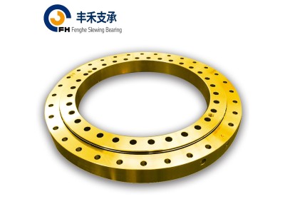 丰禾交叉滚子轴承 小型回转支承 定制加工 挖机齿圈 小转盘图1