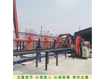 数控钢筋笼滚焊机 大型桩基自动滚笼机 间距均匀图1