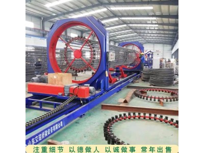 数控钢筋笼滚焊机 全自动一体化绕筋机 桥梁道路滚笼机图1