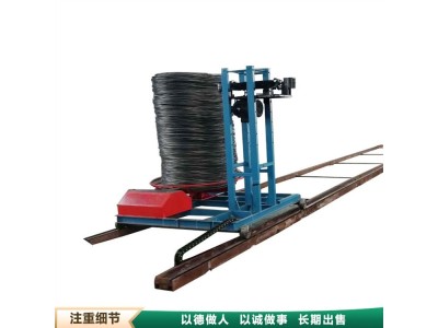 全自动数控钢筋绕筋机 建筑工地滚笼机 噪音低图1