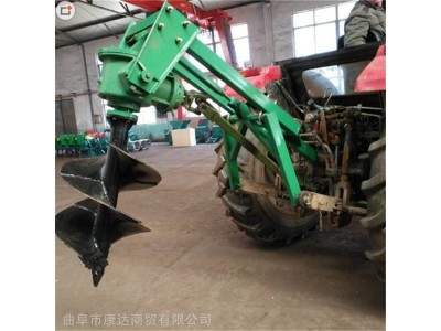 手提式汽油挖坑机 四冲程大功率挖坑机 便携式电线杆挖坑机图1