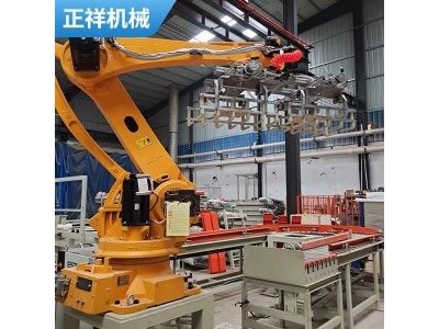 正祥重工 自动码垛机 瓷砖胶包装码堆垛机 干粉砂浆包装码垛线图1