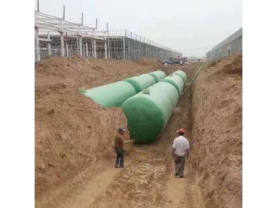 50立方玻璃钢化粪池 可定制地埋式污水罐大小 专车发货图1