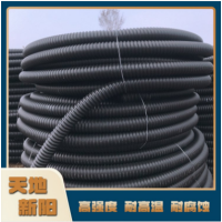 HDPE钢带增强螺旋波纹管 大口径耐腐蚀排水排污通风钢带管