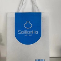 热压折叠覆膜无纺布袋 手提袋子 外卖手袋宣传购物袋