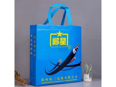 宏巨包装 无纺布袋 礼品广告外卖手提袋印刷设计图1