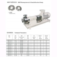 HLS.和利时 均质乳化泵 食品转子泵 日化转子泵