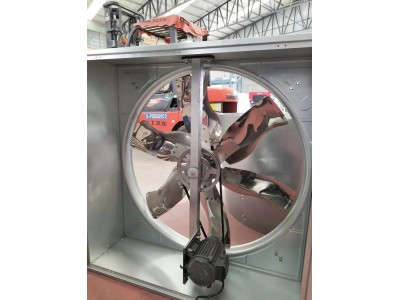 展源 养殖蝴蝶门拢风筒负压风机养鸡场专用设备图1